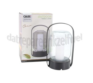 Foto van Calex Tafellamp Outdoor Lantaarn Touch Control, IP44, 50/100/300 Lumen, 3000/6500K 