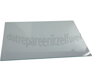 Foto van Gorenje Glasplaat A6 H SPD 481X370X4 NK8990DCR, NK8990DXL 