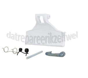 Foto van AEG Deurgreep-set Set compleet -wit- EWS1061, KWF60200, ZWH6125 