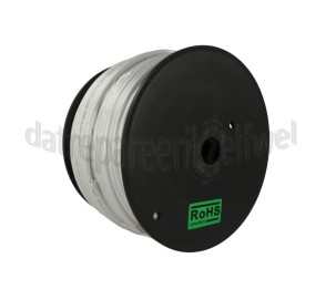 Foto van Technetix Coaxkabel 100 meter, op rol Klasse A+ afscherming 