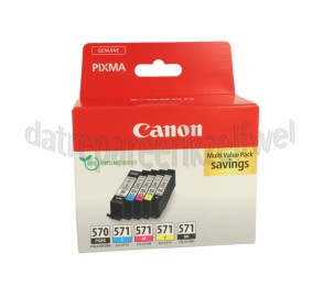 Foto van Canon Inktcartridge PGI 570 PGBK CLI 571 BK,PBK,C,M,Y Pixma MG5750, Pixma MG5751, Pixma MG6850 