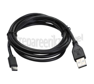 Foto van USB Kabel USB Type A male naar USB Type C male, zwart, 200cm Universeel USB Type C 