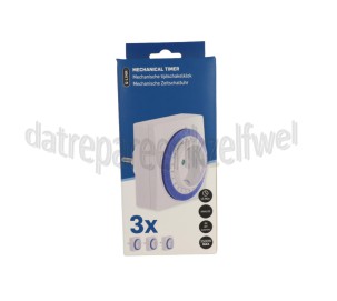 Foto van Q-Link Schakelklok Mechanisch Dagprogramma max.3500Watt 