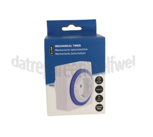 Foto van Q-Link Schakelklok 16A 230V 3500W Analoge schakelklok 