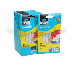 Foto van Bison Kleefpad Patafix Original 12 x 80 stuks 