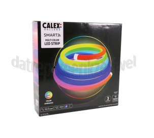 Foto van Calex Ledlamp Smart Neon Tube 360, 3 meter, RGBIC 22W, IP44 