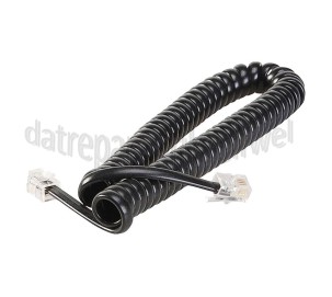 Foto van Aansluitkabel RJ10 (M) - RJ10 (M), zwart, 2 m 