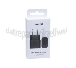 Foto van Samsung Oplader Wall adapter, Zwart tot 25W Fast Charging USB-C 
