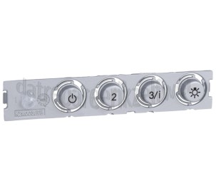 Foto van Faber Knop Knoppenset Strip Smart EV8 X A90, Lithos EV8 A45 Nobilia/2 