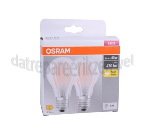 Foto van Osram Ledlamp LED Base Classic GL FR E27 