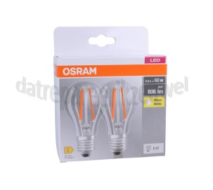 Foto van Osram Ledlamp LED Base Classic FIL E27 