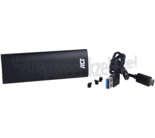 Foto van ACT USB Kabel Aluminium, draagbare behuizing USB-C 3.2 Gen2 M.2 NVMe/PCIe SSD 