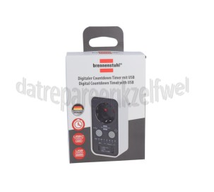 Foto van Brennenstuhl Schakelklok Digitale afteltimer 7 niveaus 
