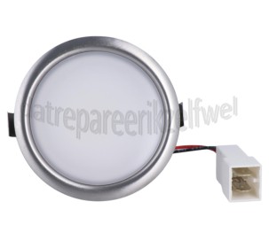 Foto van Pelgrim Lamp LED-spot, compleet DSG880WIT, RA370ZWA 