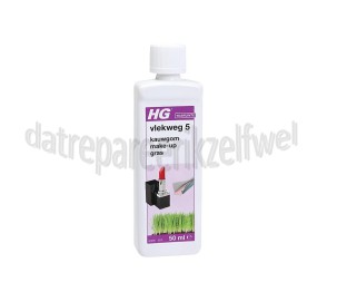 Foto van HG Reiniger Vlekweg nr. 5 Make-up, gras, stuifmeel, markeerstift, kauwgom 