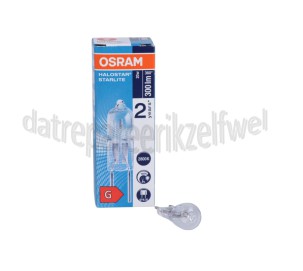 Foto van Osram Halogeenlamp Halostar Starlite Dimbaar 20W 12V GY6.35 300lm 2800K 
