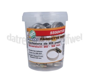 Foto van Slangklem 20-32 mm -RVS- 