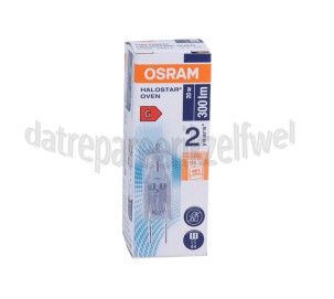 Foto van Osram Halogeenlamp Halostar Ovenlamp 20W 300lm 2900K G4 