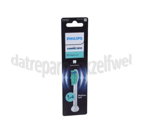 Foto van Philips Tandenborstelset C1 ProResults opzetborstels, 4 stuks, wit Sonicare 
