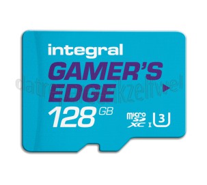 Foto van Integral Memory card V30 Gamer's Edge microSDXC Card 128GB Class 10, Nintendo Switch 