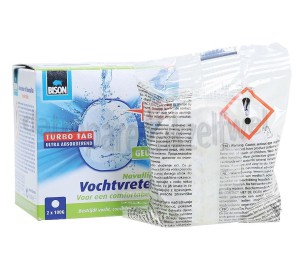 Foto van Bison Navulling Vochtvreter Ambiance Turbo Tab 2x100 gram 