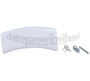 Foto van Deurgreep Compleet, wit EWS106417W, EWF126311W 