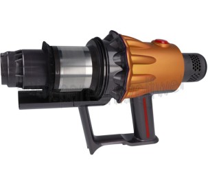 Foto van Dyson Motor Main Body & Big Cyclone, Satin Yellow/Iron Nickel SV46 V12 Detect Slim Absolute 