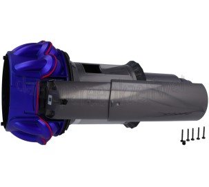 Foto van Dyson Reservoir Cycloon Sprayed Blue/Iron Nickel SV22 V15 Detect Plus 