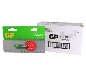 Foto van GP Batterij AA LR06 1,5V Multipack Potlood Super Alkaline 