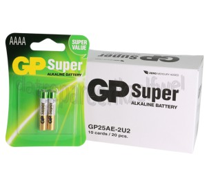 Foto van GP Batterij AAAA LR61 1,5V Super Alkaline 