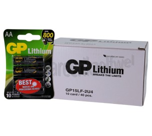 Foto van GP Batterij Lithium Pro AA batterij 1,5V 
