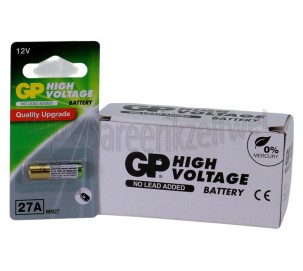 Foto van GP Batterij Hoogvoltage MN27 12V 27A Alkaline 