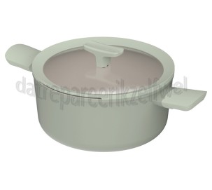 Foto van BergHOFF Pan LEO RECYCLED Kookpan Antikleef Balance Sage 24cm - 11,5cm hoog 