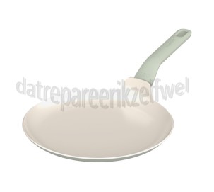 Foto van BergHOFF Pan LEO RECYCLED Pannenkoekenpan Antikleef Balance Sage 26cm 