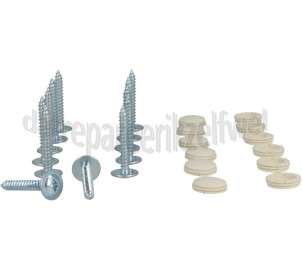 Foto van Dometic Bevestigingsset met afdekdopjes S4 Fixwindow, S4 Tophungwindow 