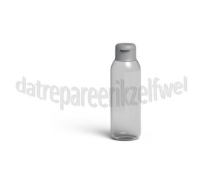 Foto van BergHOFF Fles Waterfles Grijs 0,75 Liter 