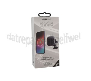 Foto van Musthavz Oplader MagSnap Pro, draadloos Auto houder ventilatierooster 