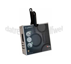 Foto van BergHOFF Set Helix Braadpannenset, Antikleef 20, 24 en 28cm Inductie, Halogeen, Vitrokeramisch, Gas 