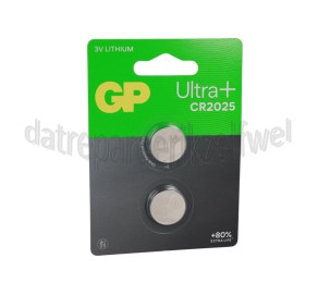 Foto van GP Batterij Knoopcel CR2025 3V DL2025 Ultra Plus Lithium 