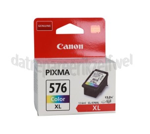 Foto van Canon Inktcartridge CL 576XL, Cyaan, Magenta, Geel Pixma TR4751i, TS3551i, TS3752i, TS3751i 