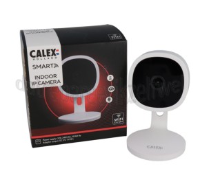 Foto van Calex Beveiligingscamera Smart Binnencamera, Wit 2K, Nachtzicht 