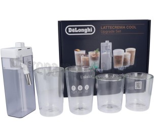 Foto van DeLonghi Set Lattecrema Cool Upgrade Set EXAM440.55.W, ECAM630.55.SSM 