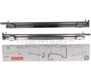 Foto van Smeg Rail Telescooprails, links + rechts C6GMX9, CPF48UGMBL 