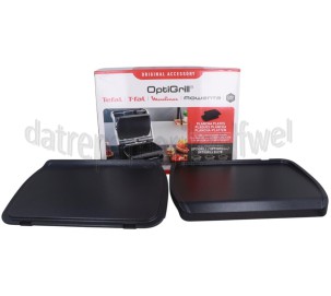 Foto van Tefal Plaat Grillplaat, 2 stuks OptiGrill, OptiGrill+, OptiGrill Elite 