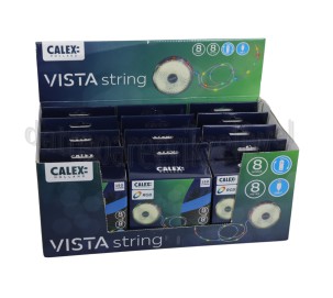 Foto van Calex Ledlamp Vista Lichtsnoer 8M - Oplaadbaar - RGB 150 Lumen, IPX4, RGB, 2700K 