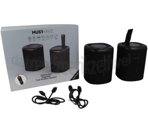 Foto van Musthavz Speaker Groove Duo True Wireless Speaker 2x 10W, IPX5, 2000mAh 