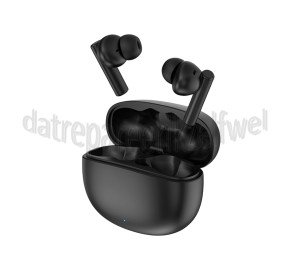 Foto van Musthavz Oordopjes True Wireless Earphone ANC, Zwart Bluetooth versie 5.4, 3/4 uur Batterijduur 
