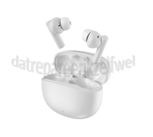 Foto van Musthavz Oordopjes True Wireless Earphone ANC, Wit Bluetooth versie 5.4, 3/4 uur Batterijduur 