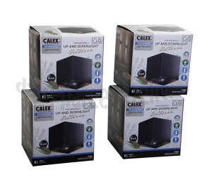 Foto van Calex Lamp Volterra Outdoor Wandlamp Zwart Motion Sensor, IP44, 170 Lumen, 3000K, 1,5W 