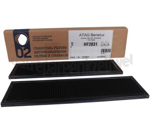 Foto van Atag Filter LongLife koolstoffilter, 2 stuks 